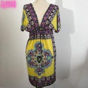 Anself - NWT- Colorful dress short sleeve dress  - 3/25$